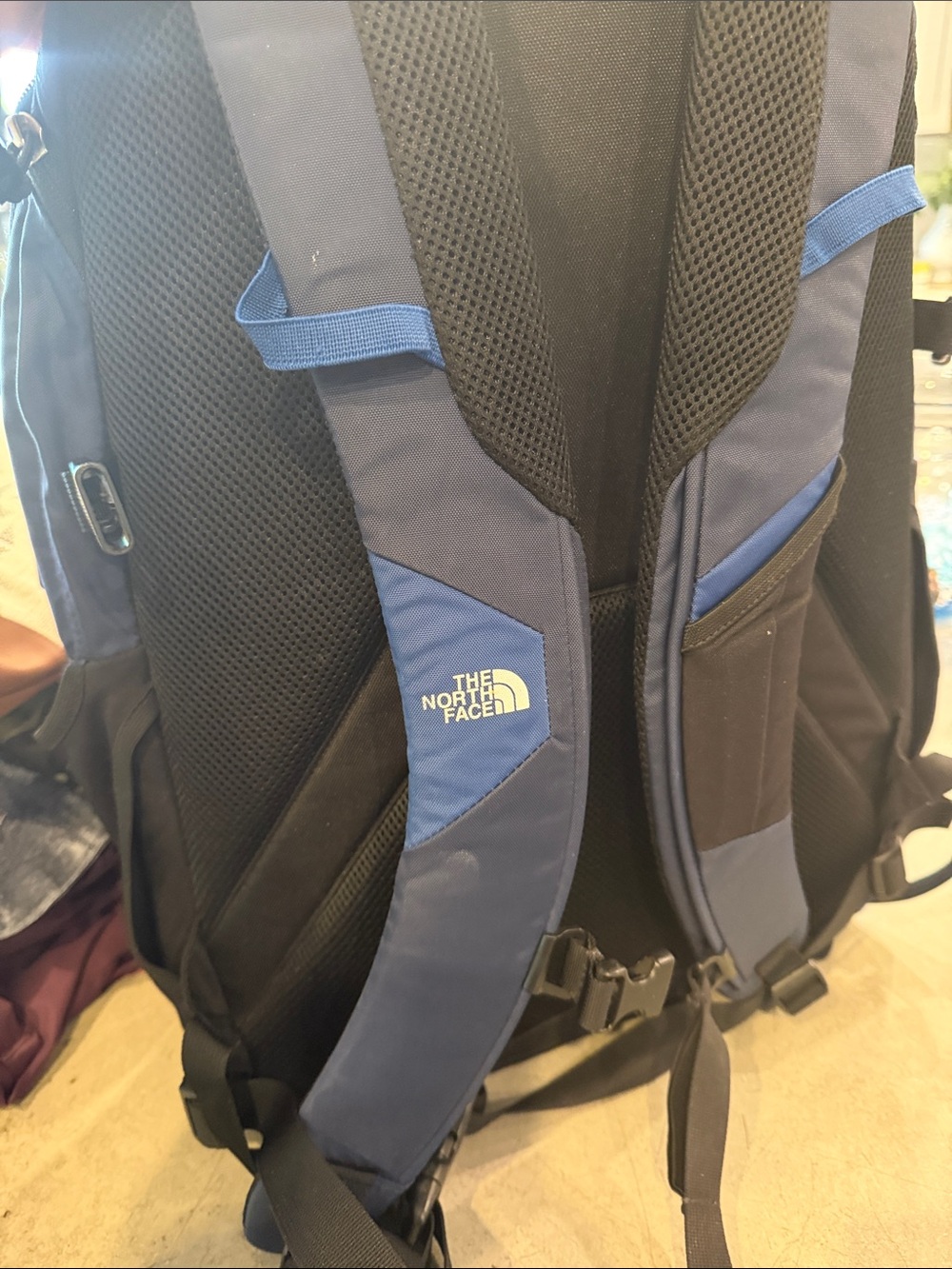 The North Face Blue and Black Men’s Daypack with Front Buckle - Picture 5 of 5